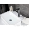 Badezimmer Messingbecken Wasserhahn PVD Gun Grey Mixer